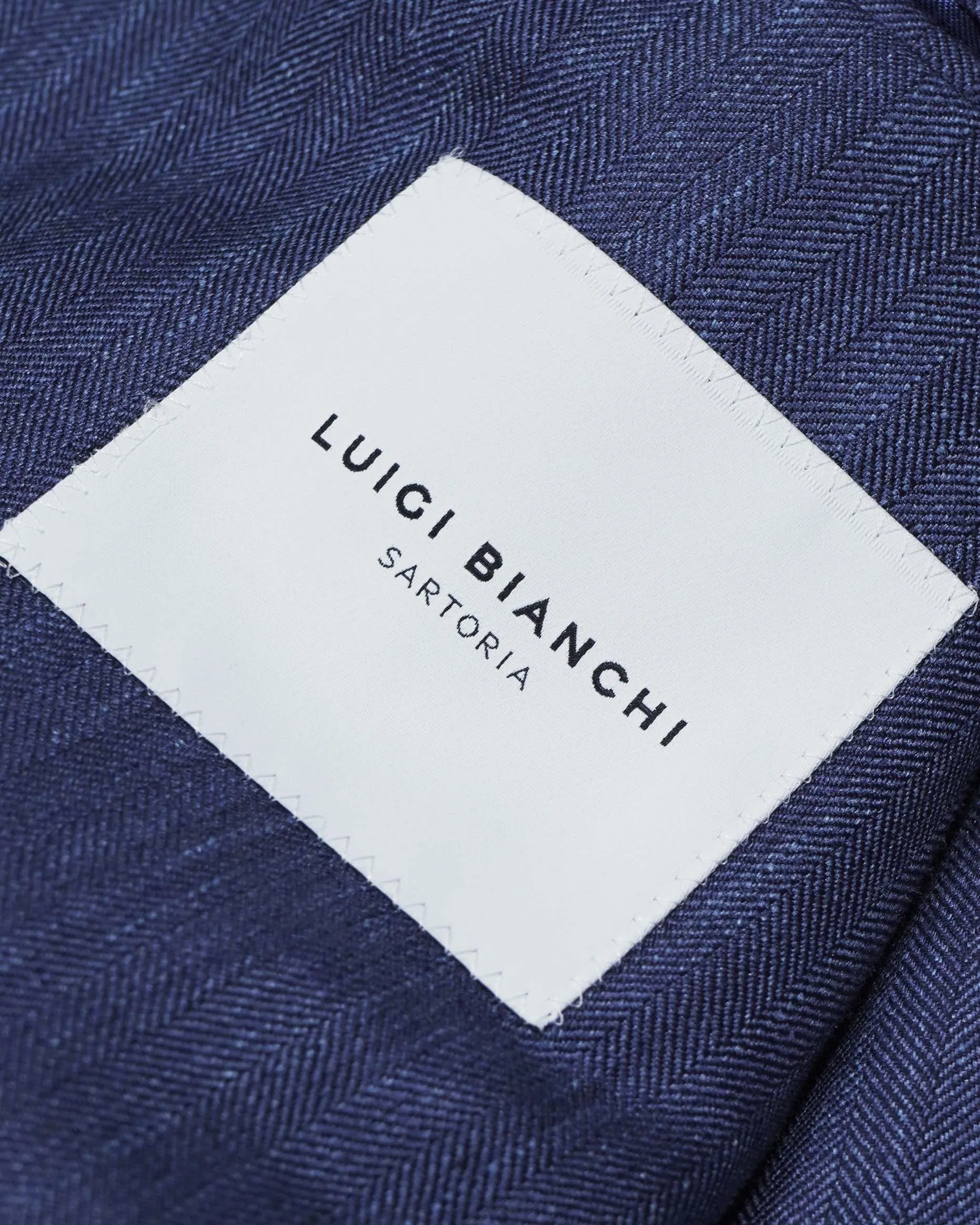 Luigi Bianchi Virgin Wool and Silk Blend Blazer - Blue