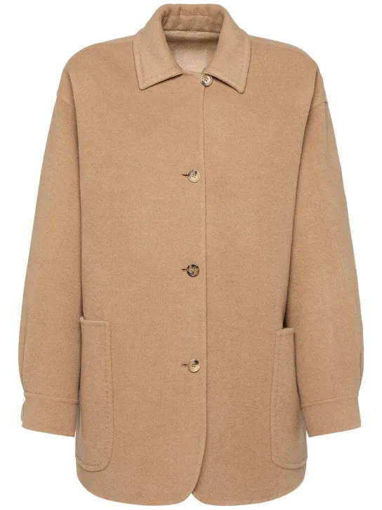 Max Mara   Aldo jacquard short coat 