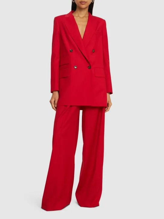 Max Mara   Nebbie wool double breast blazer 