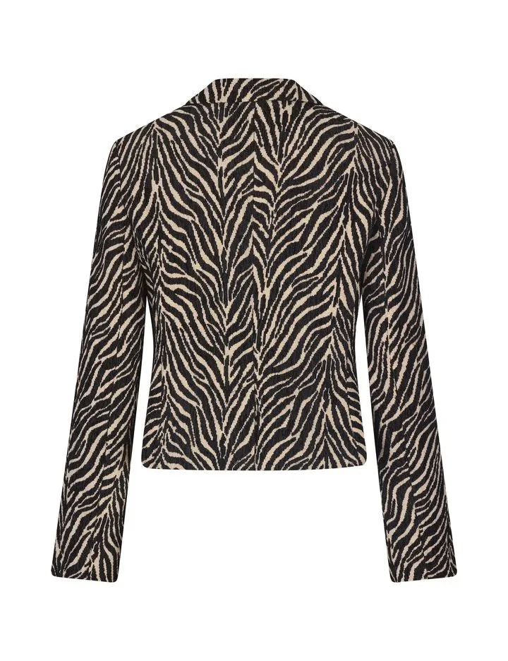 MbyM Elias Iva-M Blazer/Jacket Zebra Sugar Black