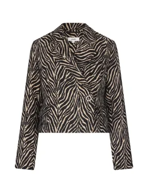 MbyM Elias Iva-M Blazer/Jacket Zebra Sugar Black