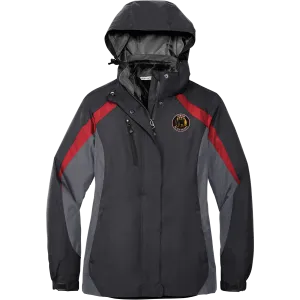 MD Jr. Black Bears Ladies Colorblock 3-in-1 Jacket