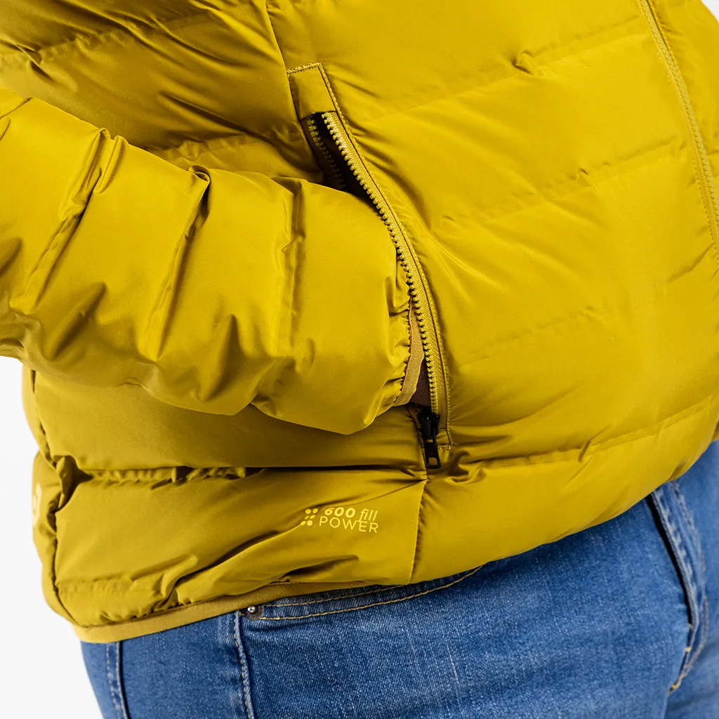 Men's Down Puffer Jacket (Mustard)