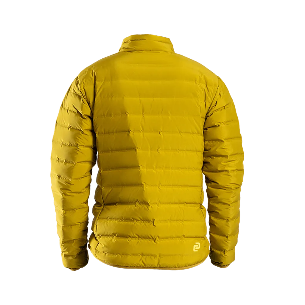 Men's Down Puffer Jacket (Mustard)