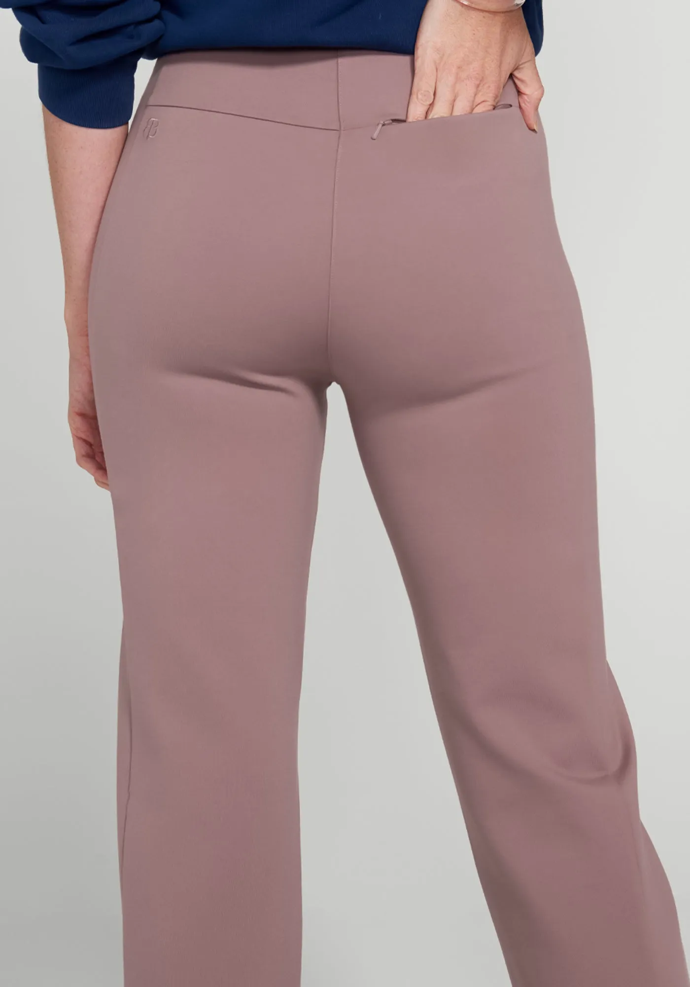 Monroe Crop Trouser | Straight (Lilac Dusk)