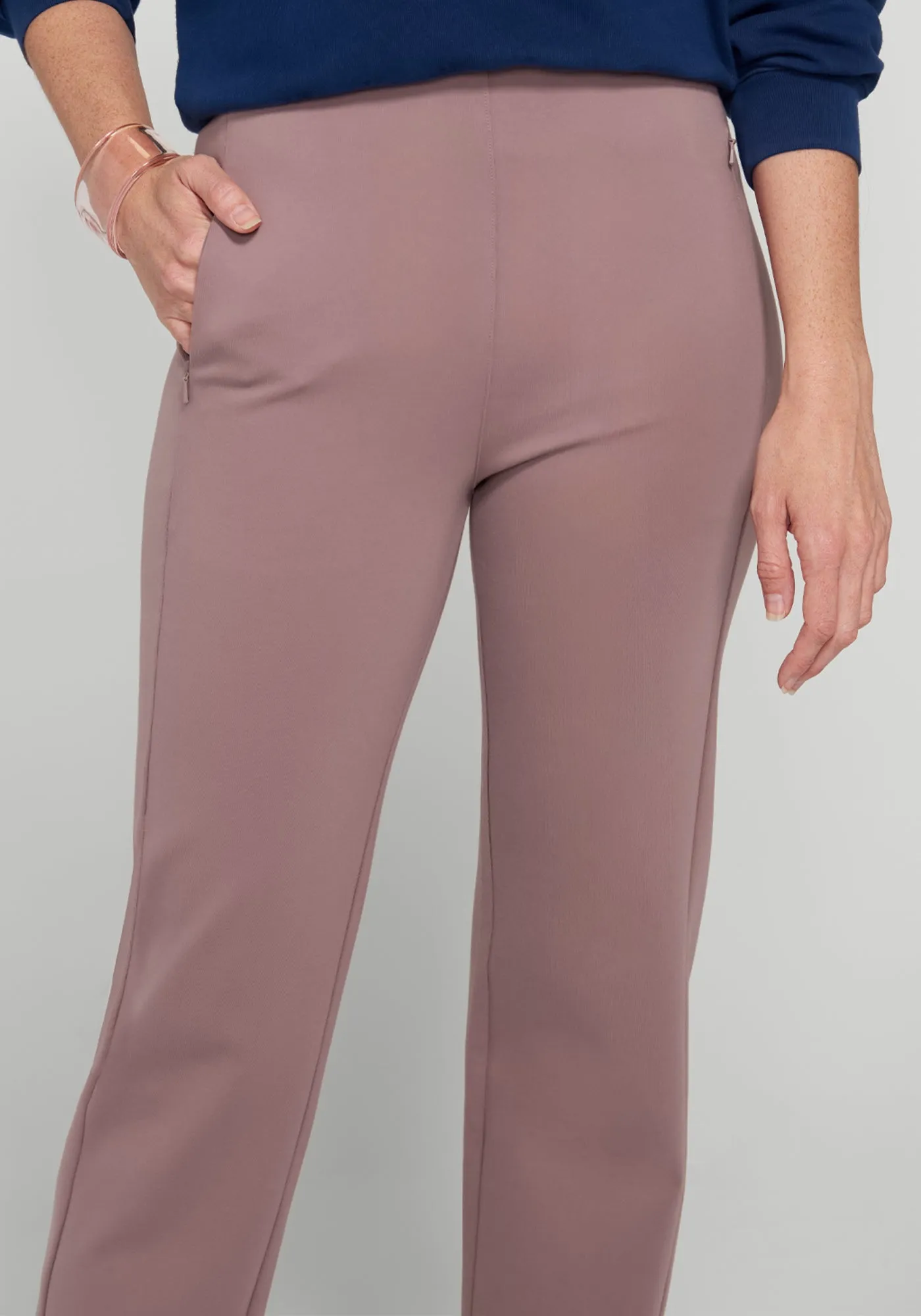 Monroe Crop Trouser | Straight (Lilac Dusk)