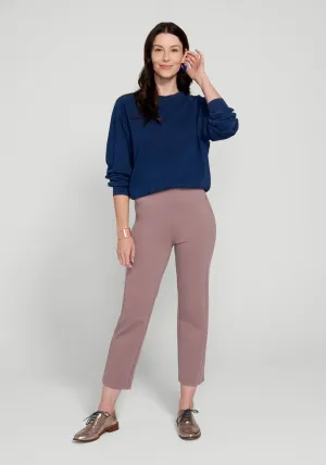 Monroe Crop Trouser | Straight (Lilac Dusk)