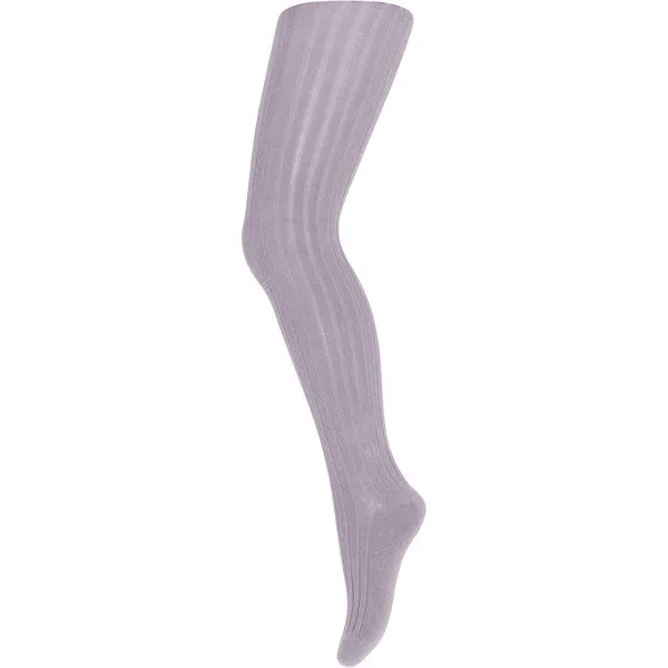 MP Danmark 130 Cotton Rib Tights 1022 Lavender Sky