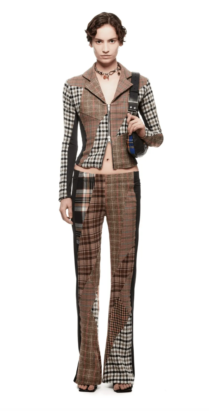 Multi Check Kelly Trousers