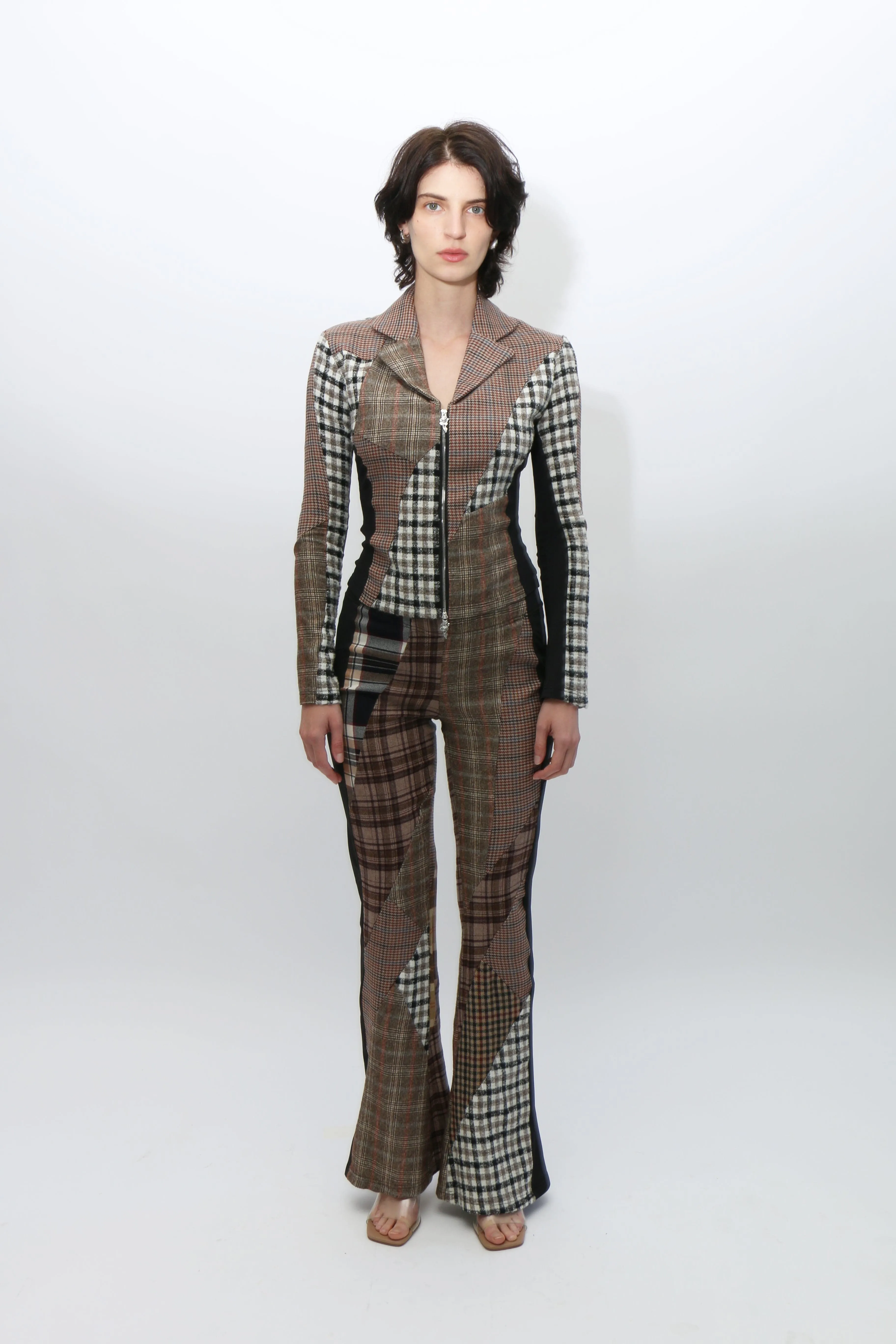 Multi Check Kelly Trousers