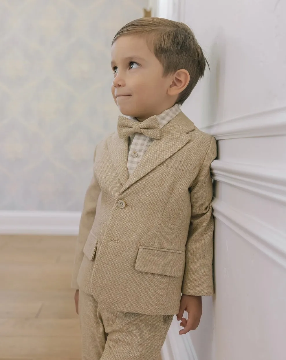 NoraLee Boys Caramel Sebastian Blazer