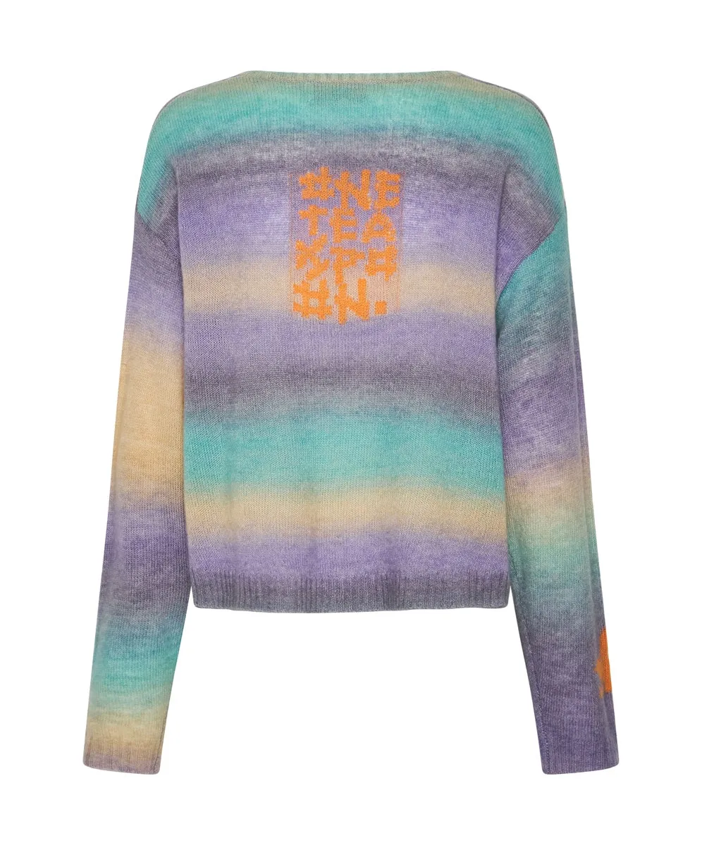 ONE TEASPOON Womens Gradual Dusk Sweater - Multi