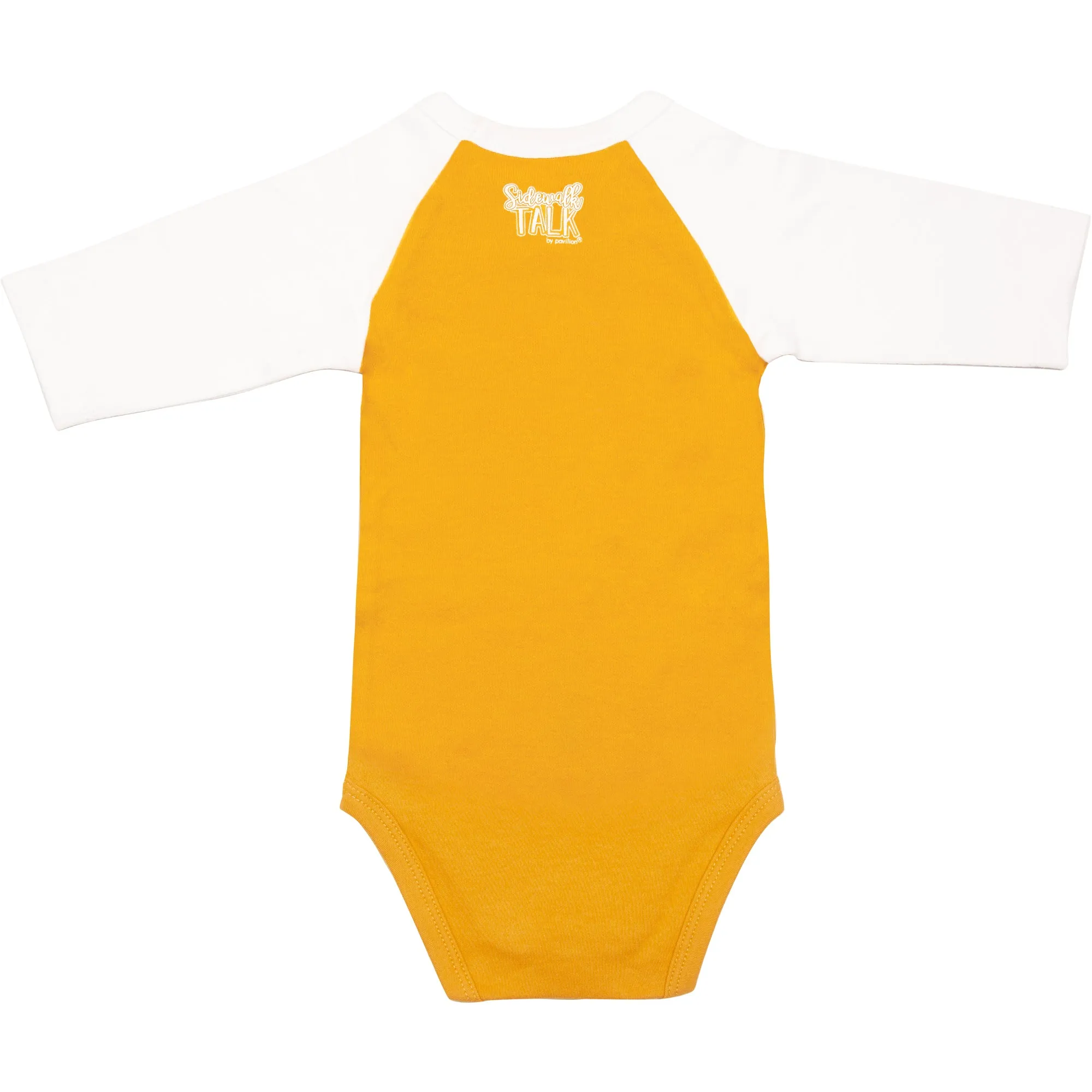 Out of Stock 3/4 Length Sleeve Mustard Onesie