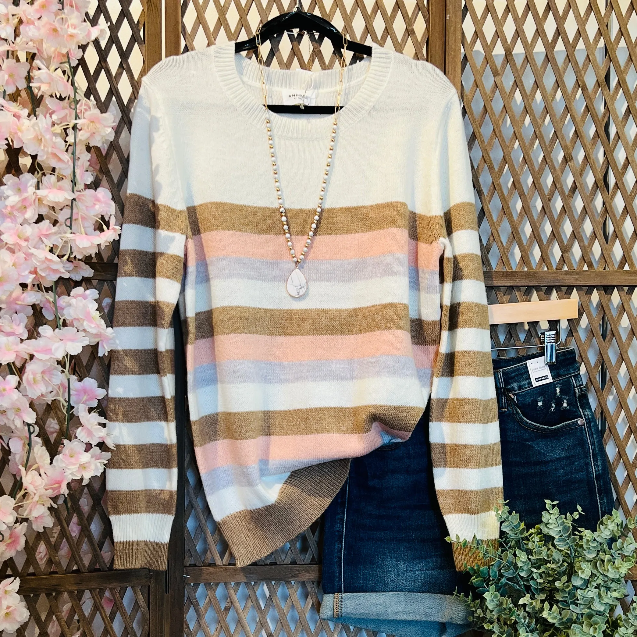 Pastel Stripes Sweater