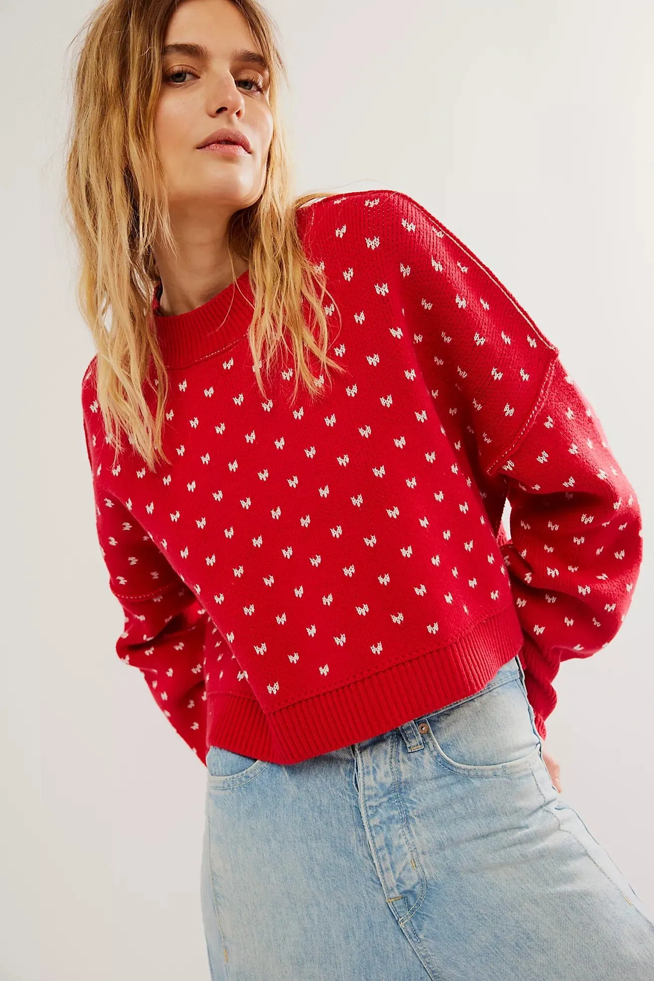 Pattern Easy Street Crop Sweater