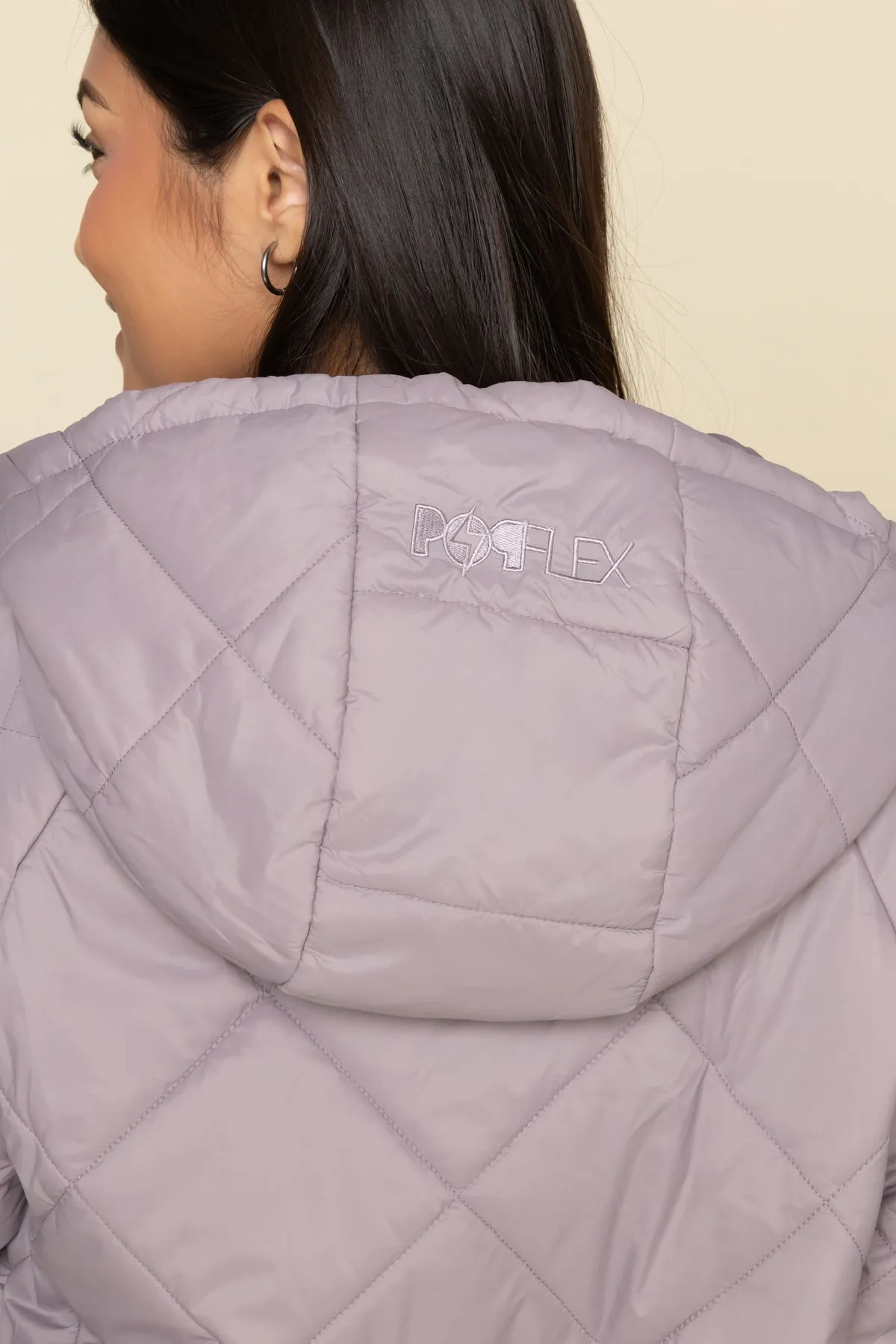 Pillow Packable Puffer Jacket - Dusty Mauve