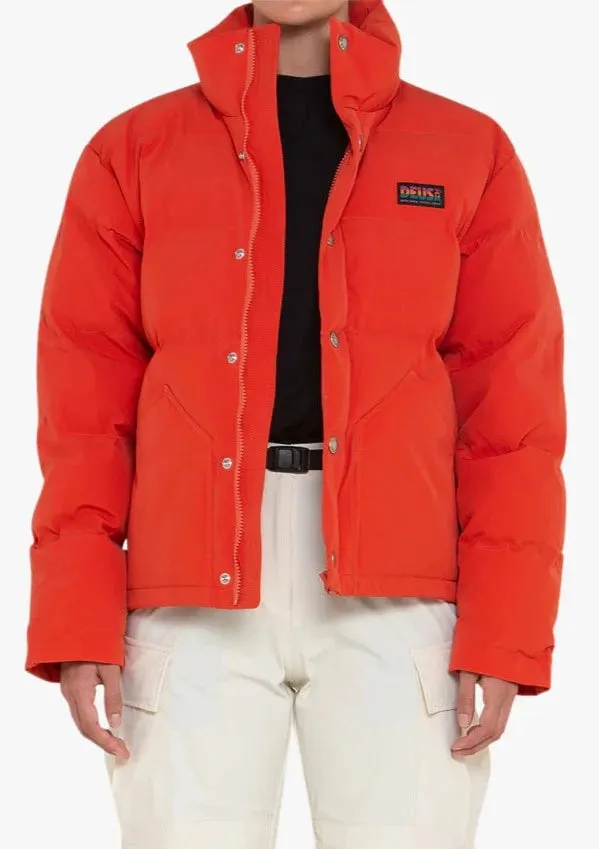 Puffer Jacket Red Clay