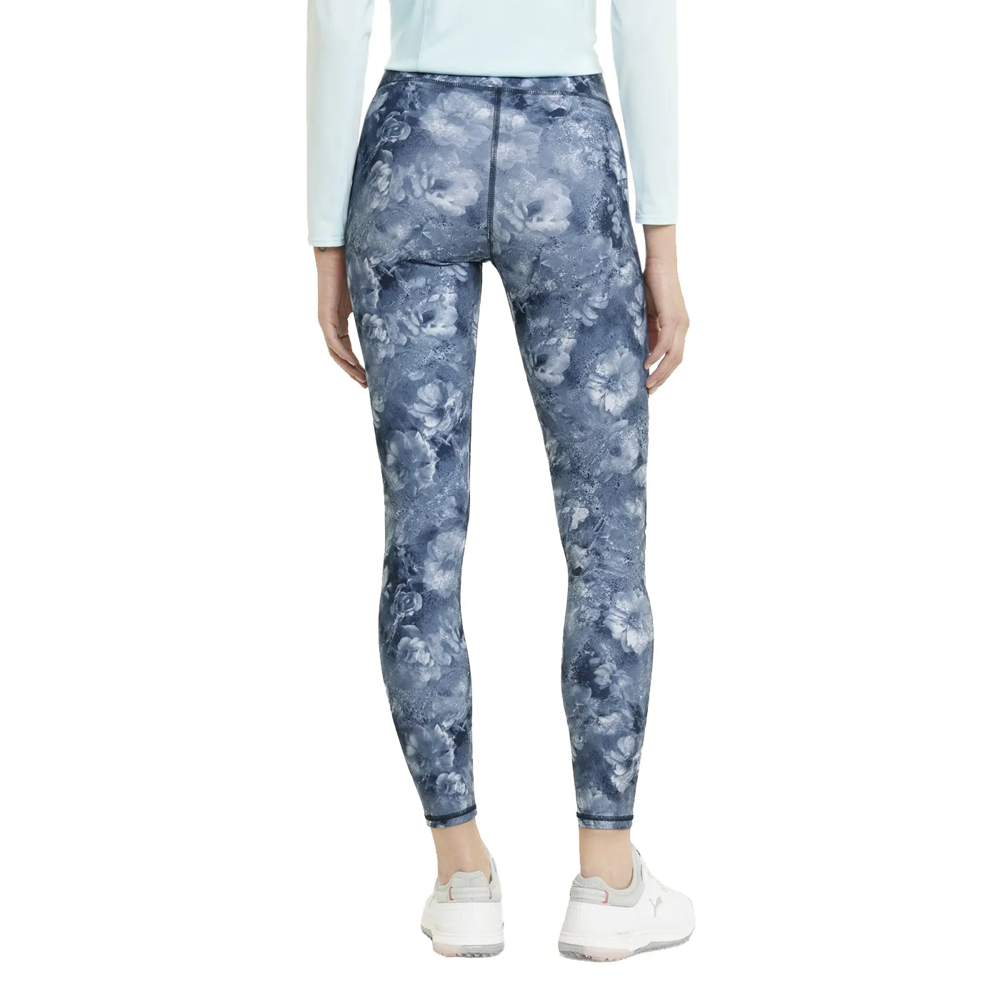 Puma Women's Printed Golf Tights - Navy Blazer