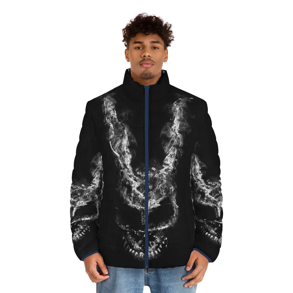 "Wake Up Puffer Jacket: Inspired by the Iconic Donnie Darko"