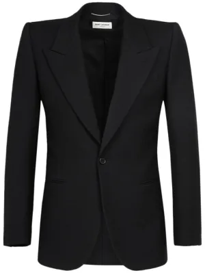 Saint Laurent   Wool gabardine blazer 