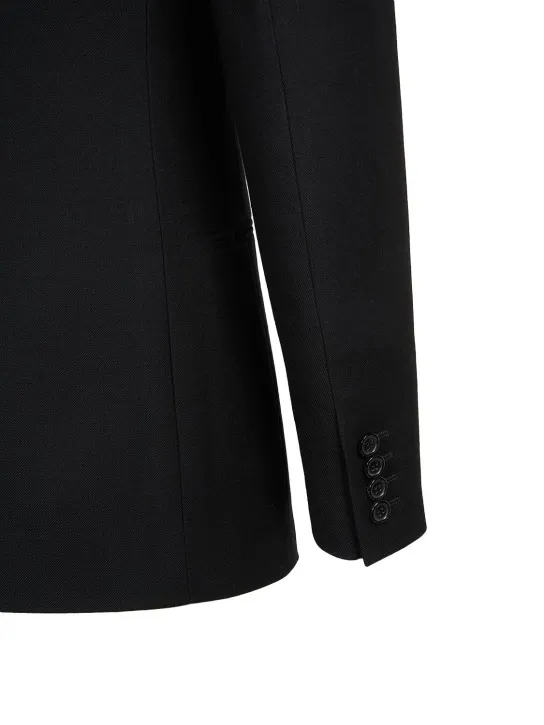 Saint Laurent   Wool gabardine blazer 