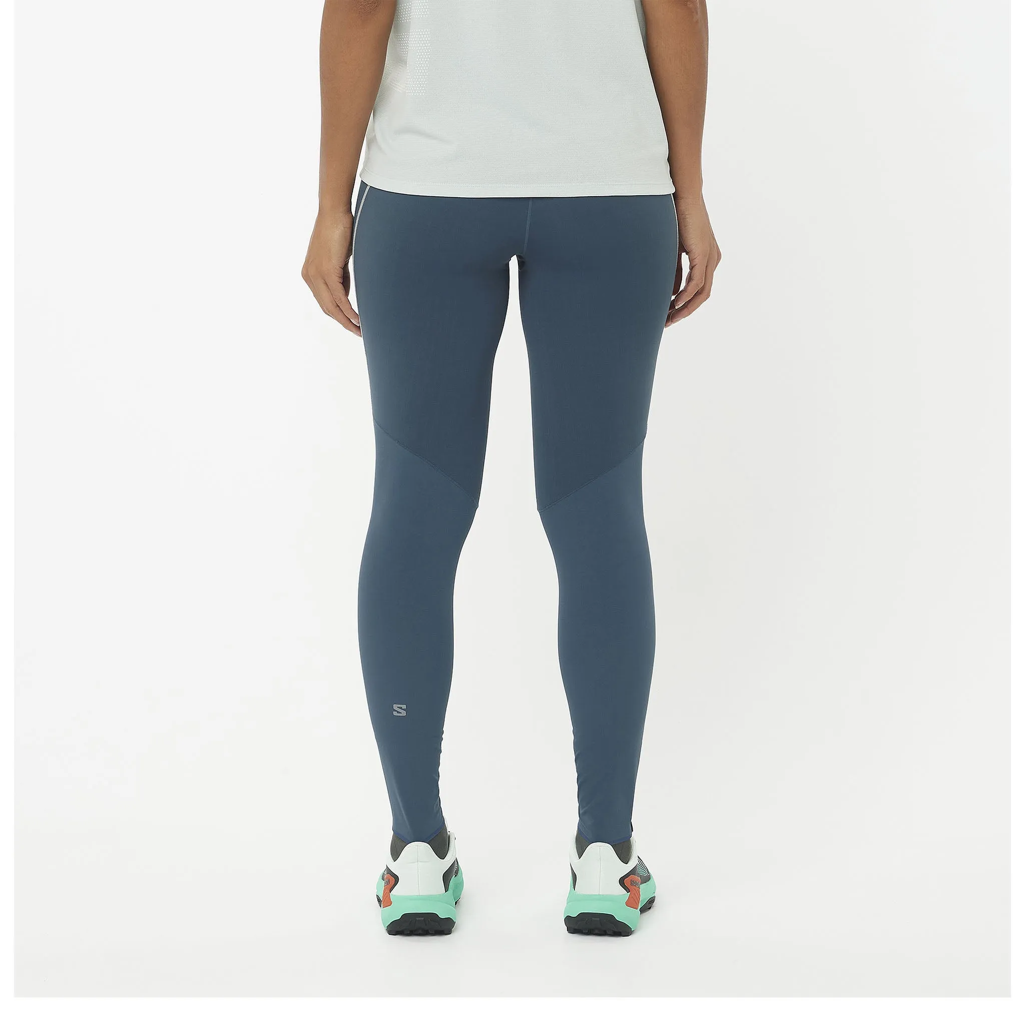 Salomon | Women's Sense Aero Stow Tights - Midnight Navy