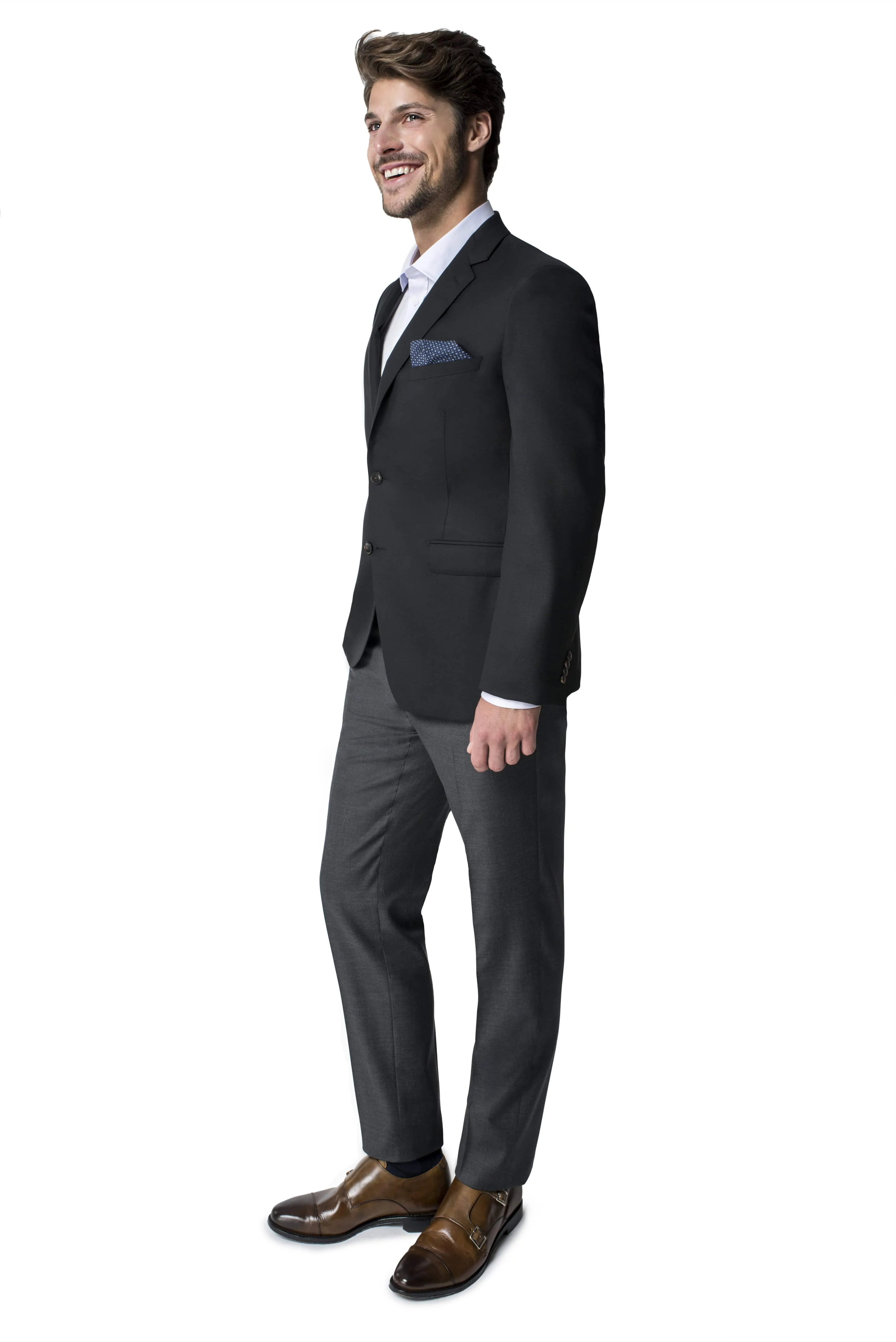 Sandro Classic Fit Navy Blazer