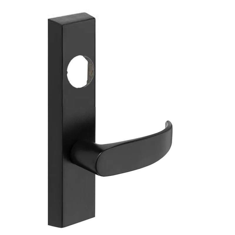 Sargent LC-706-4-ETP Exit Device Trim, Key Locks/Unlocks Lever Trim For 8400 & 8600 Series Concealed Vertical Rod Exit Devices, Handed, Less Cylinder