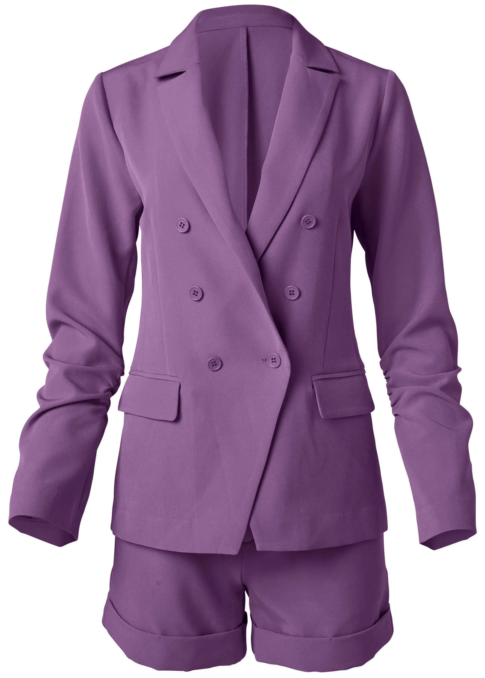 Short Suit Set - Purple