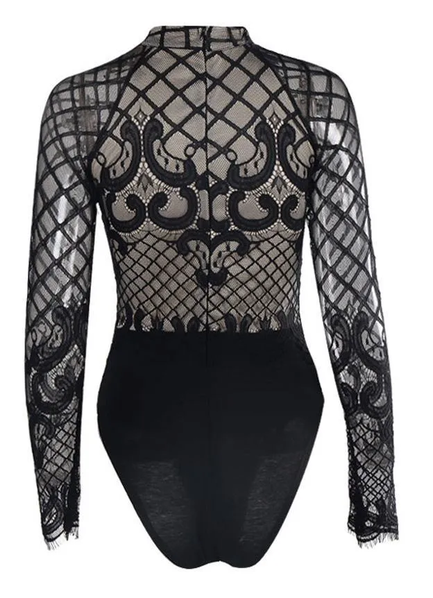 Snob | Bodysuit | Black