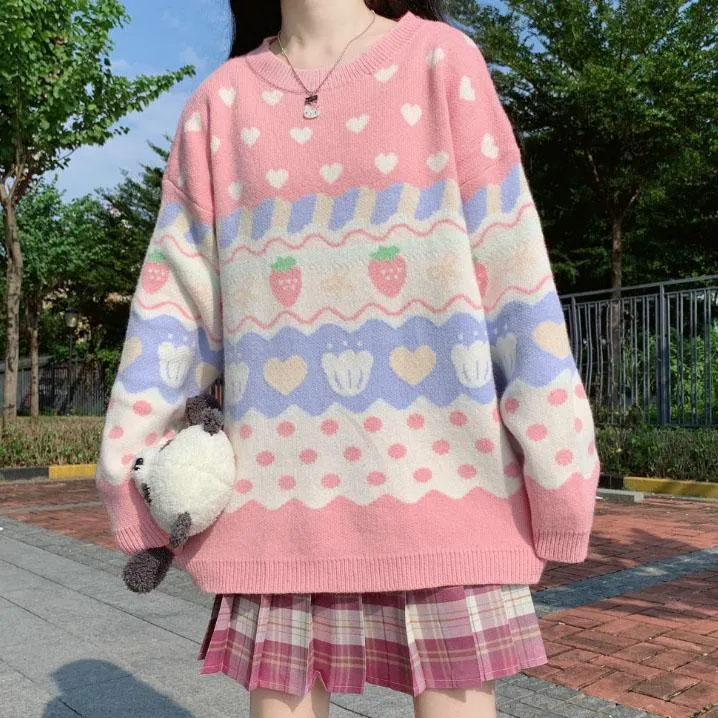 Strawberry Sweet Sweater SD00910