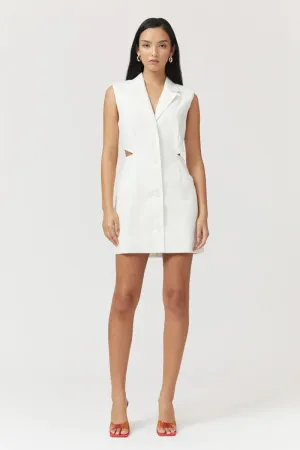 Suboo Skylar Panelled Mini Dress - White