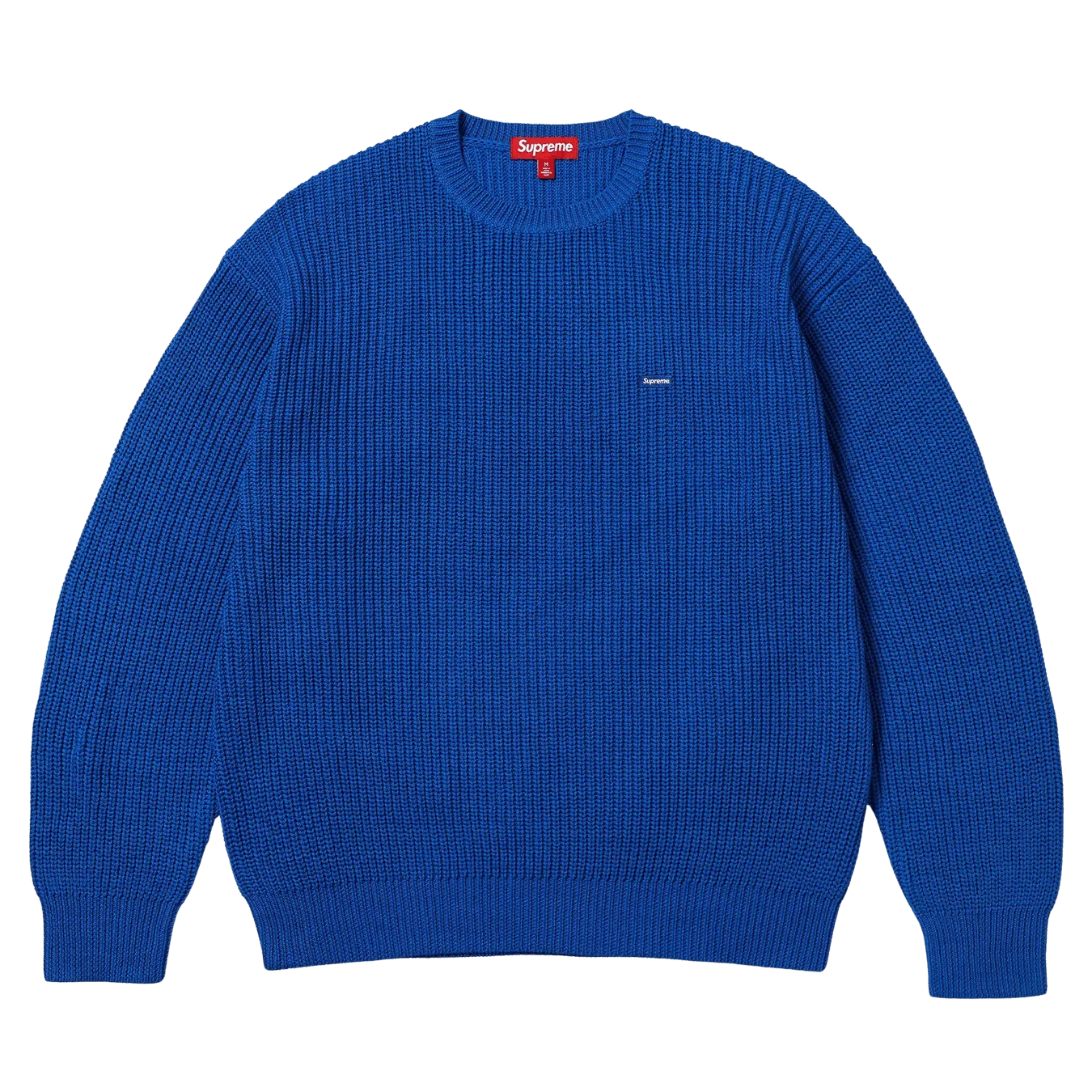 Supreme Small Box Ribbed Sweater 'Royal'