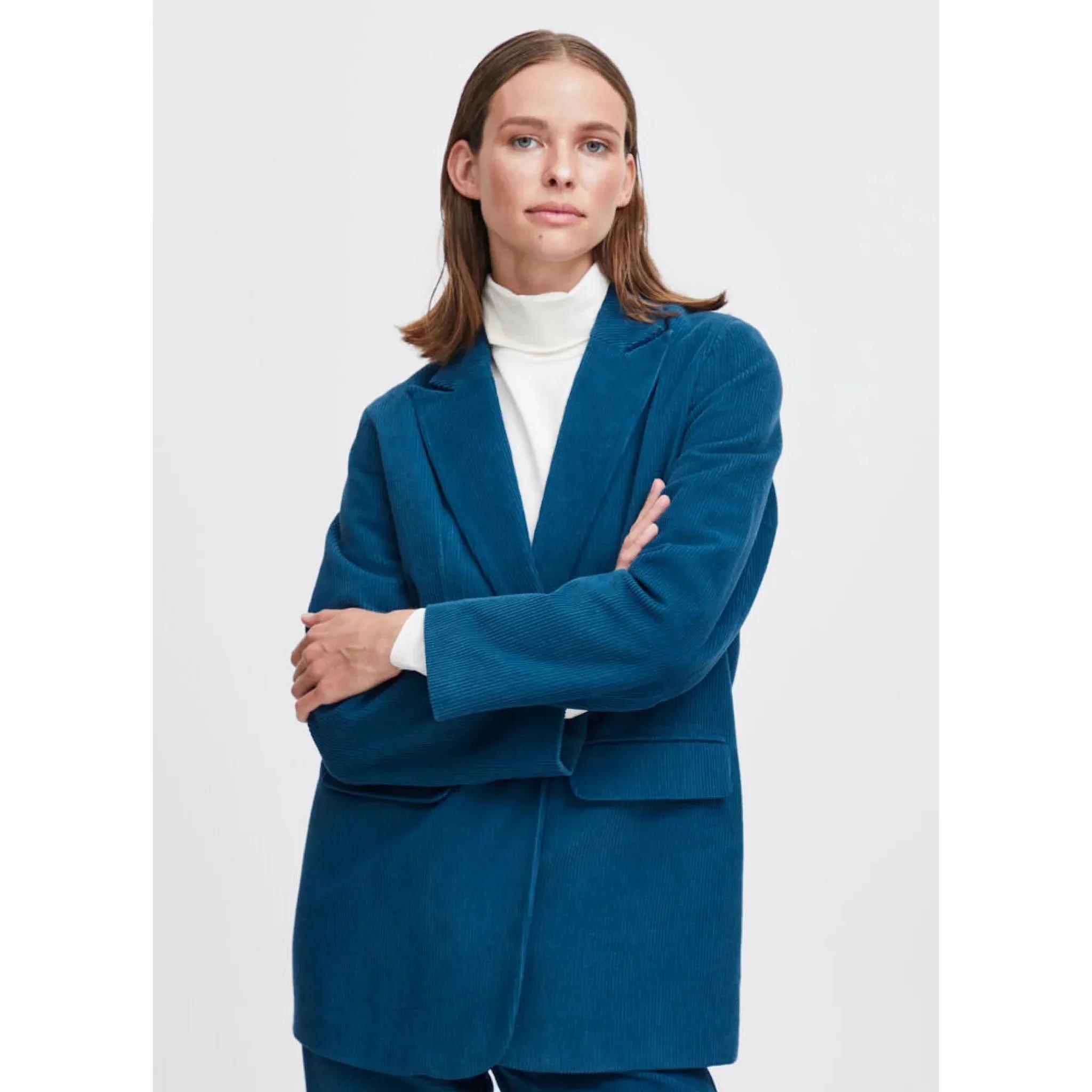 The Danna Corduroy Blazer - PLUS