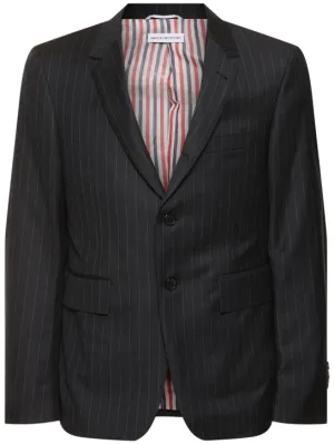 Thom Browne   Classic pinstripe wool blazer 