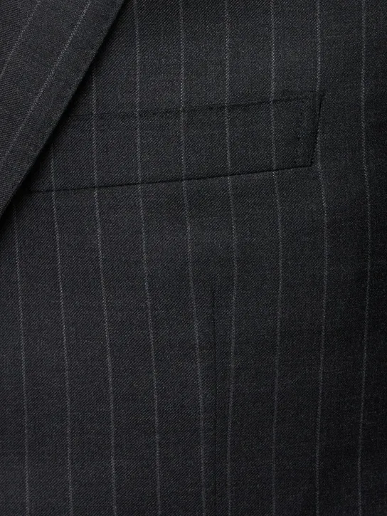 Thom Browne   Classic pinstripe wool blazer 