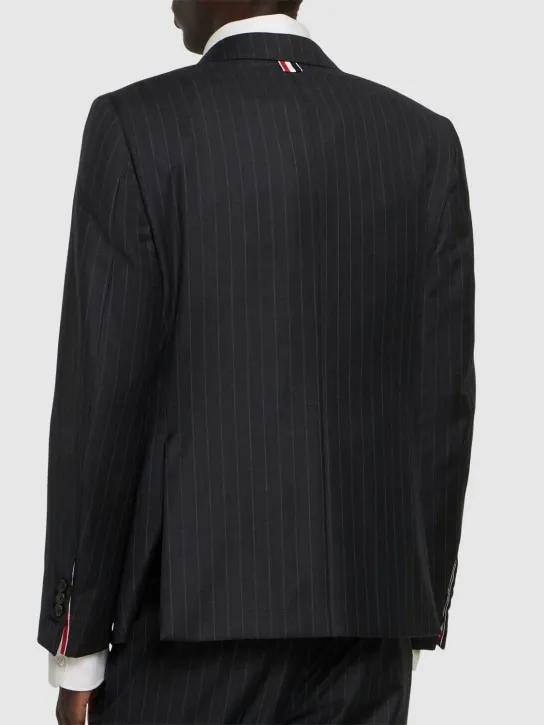 Thom Browne   Classic pinstripe wool blazer 