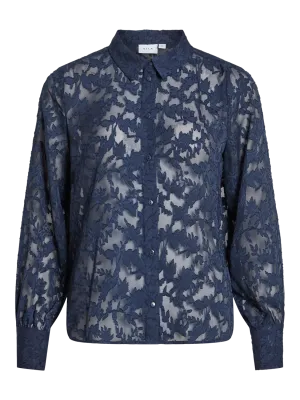 VIFLEMA Shirt - Navy Blazer