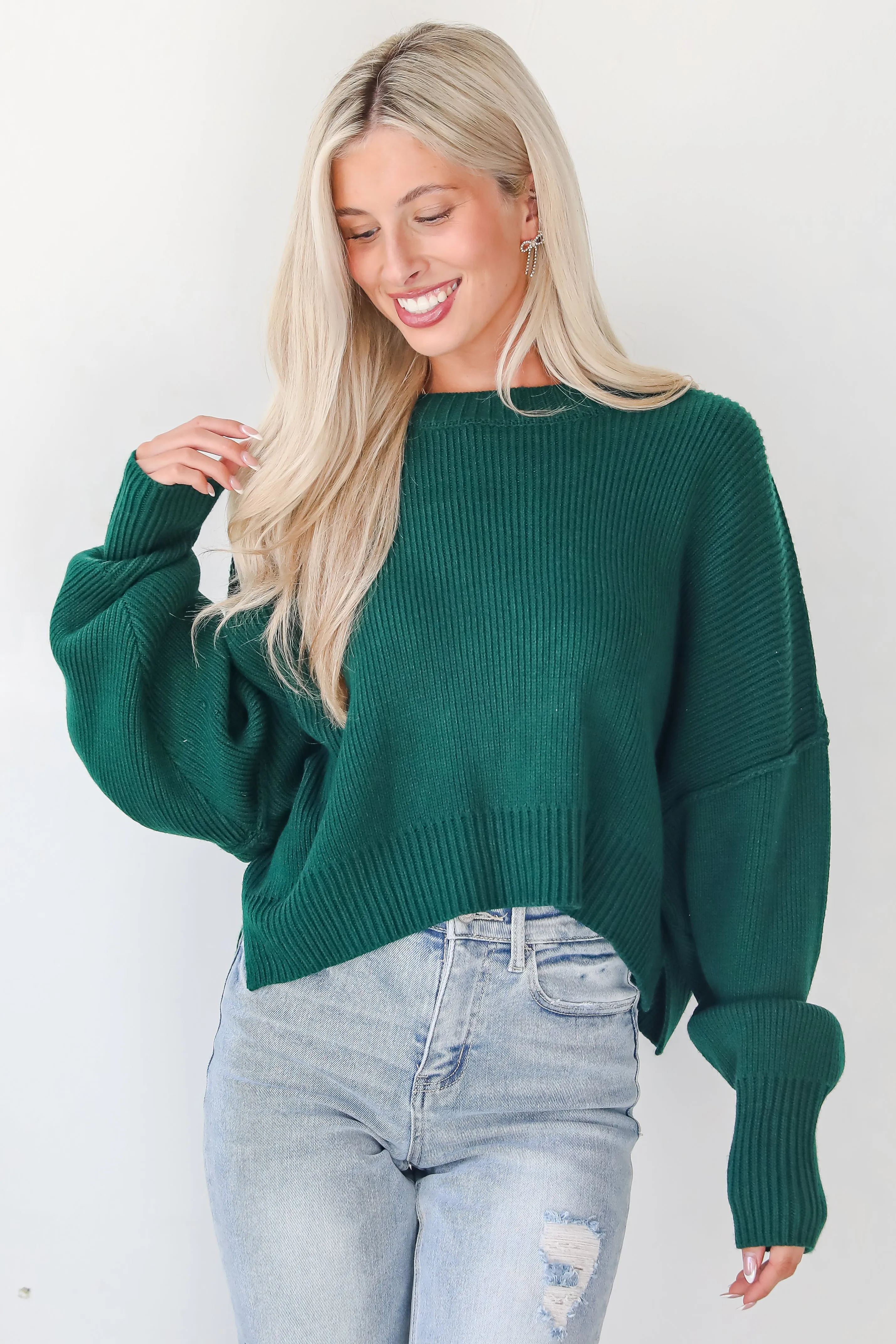 Warm Bliss Cropped Sweater - DOORBUSTER