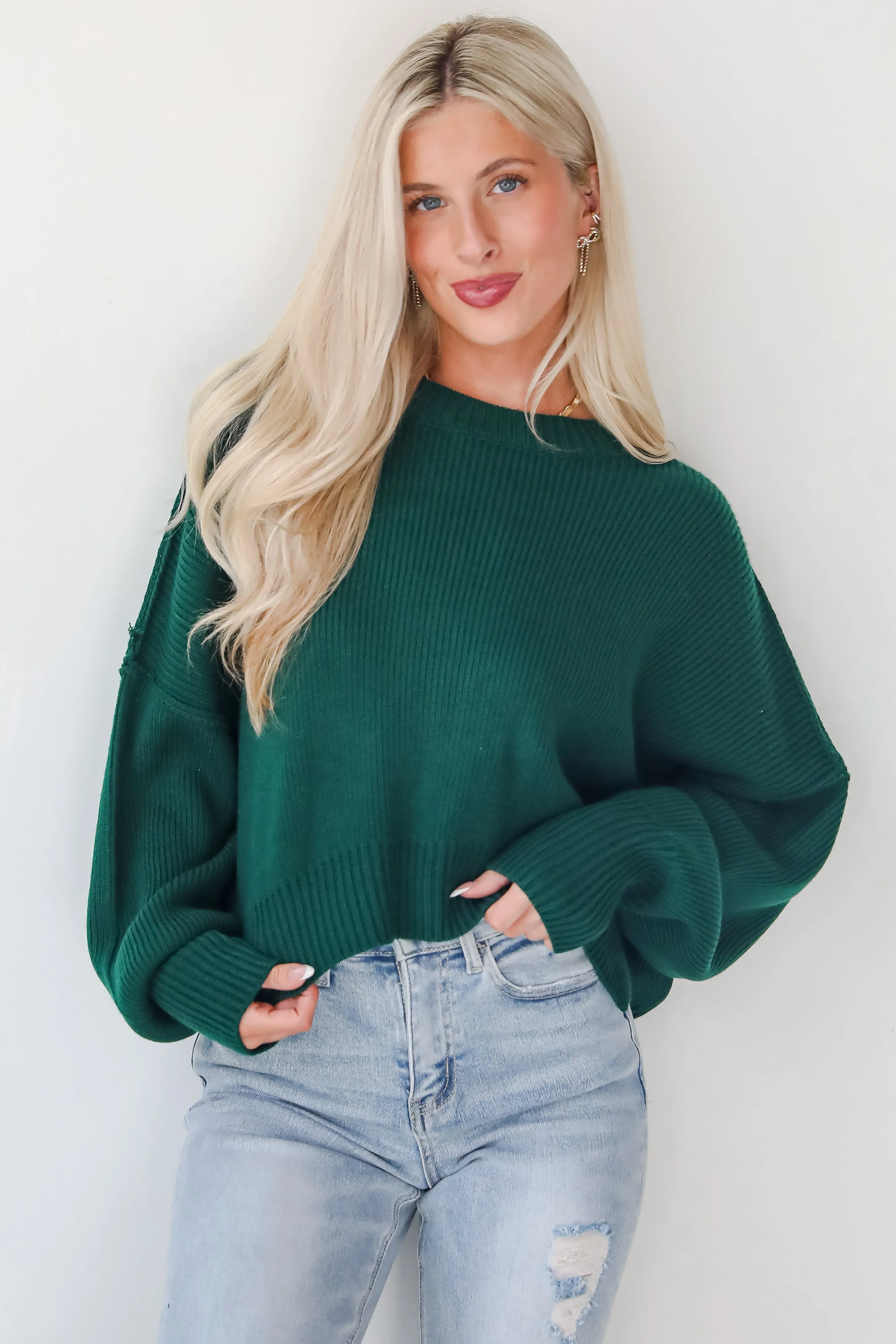 Warm Bliss Cropped Sweater - DOORBUSTER