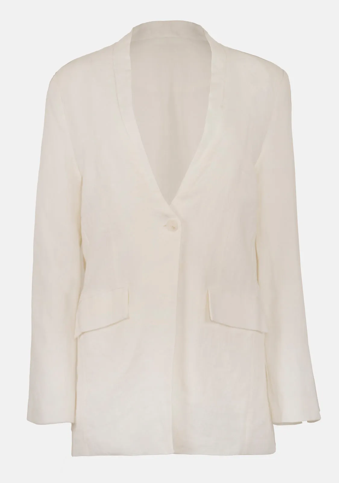 Zoey Linen Blazer